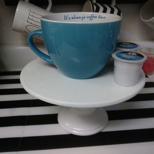 It's Always Coffee Time Big Round Coffee Mug